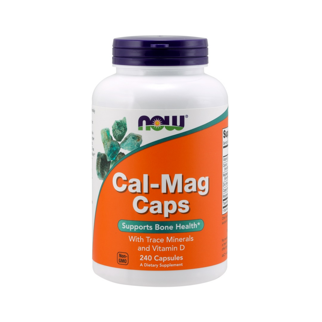 NOW FOODS CAL-MAG CAPS - 240 CAPS