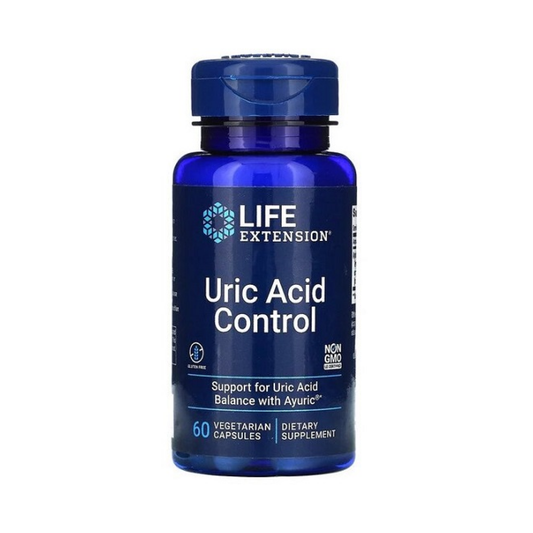 LIFE EXTENSION URIC ACID CONTROL - 60 VCAPS