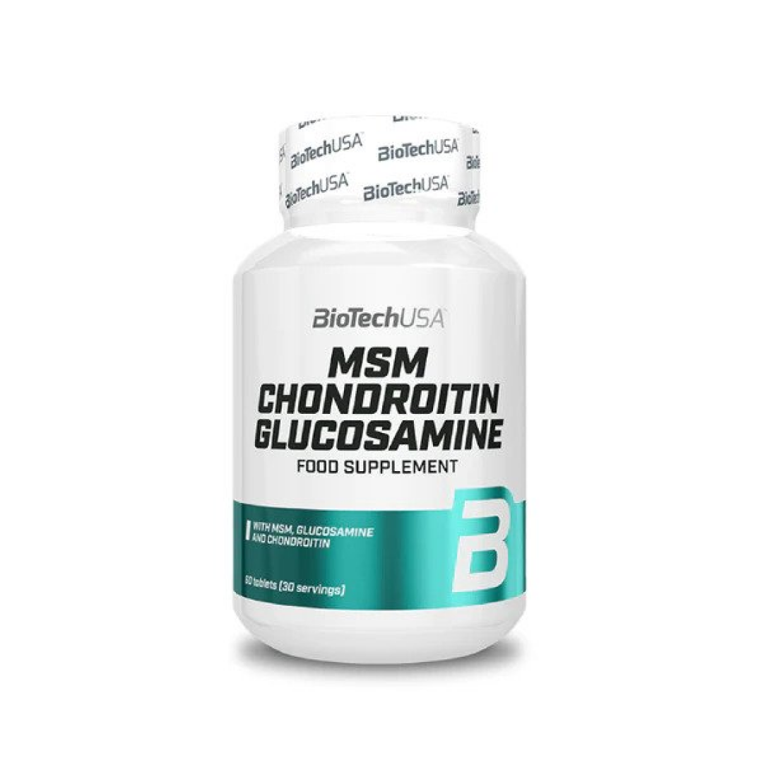 BIOTECHUSA MSM CHONDROITIN GLUCOSAMINE - 60 TABLETS