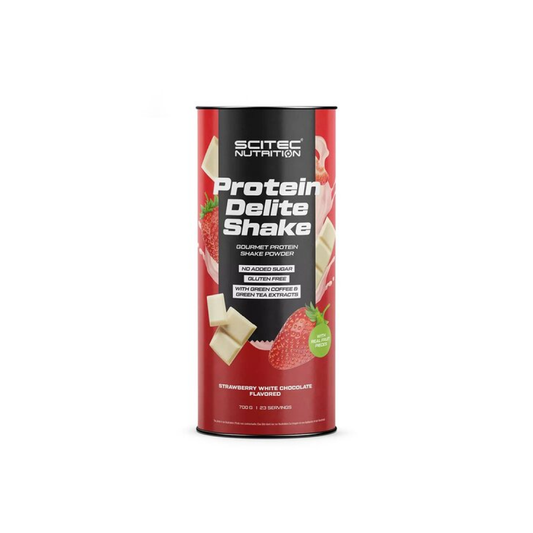 SCITEC PROTEIN DELITE SHAKE STRAWBERRY WHITE CHOCOLATE - 700 GRAMS