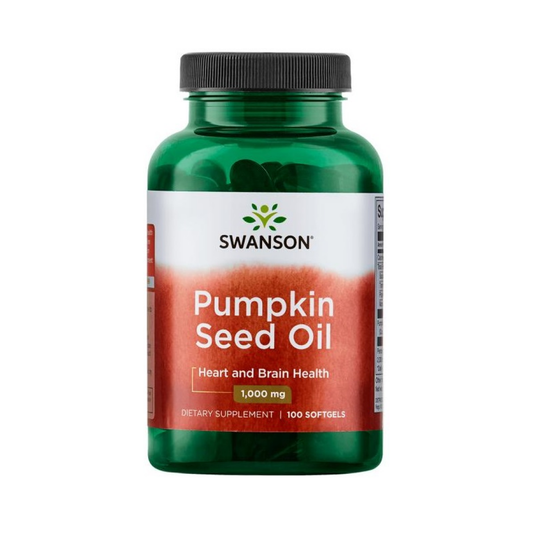 SWANSON PUMPKIN SEED OIL 1000MG - 100 SOFTGELS