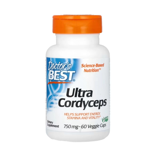 DOCTOR'S BEST ULTRA CORDYCEPS 750MG - 60 VCAPS