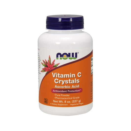 NOW FOODS VITAMIN C CRYSTALS - 227 GRAMS