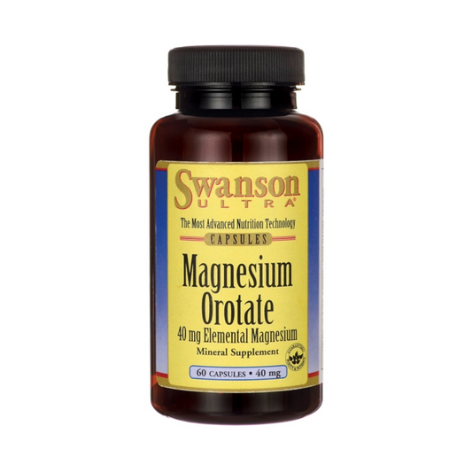 SWANSON MAGNESIUM OROTATE 40MG - 60 CAPS