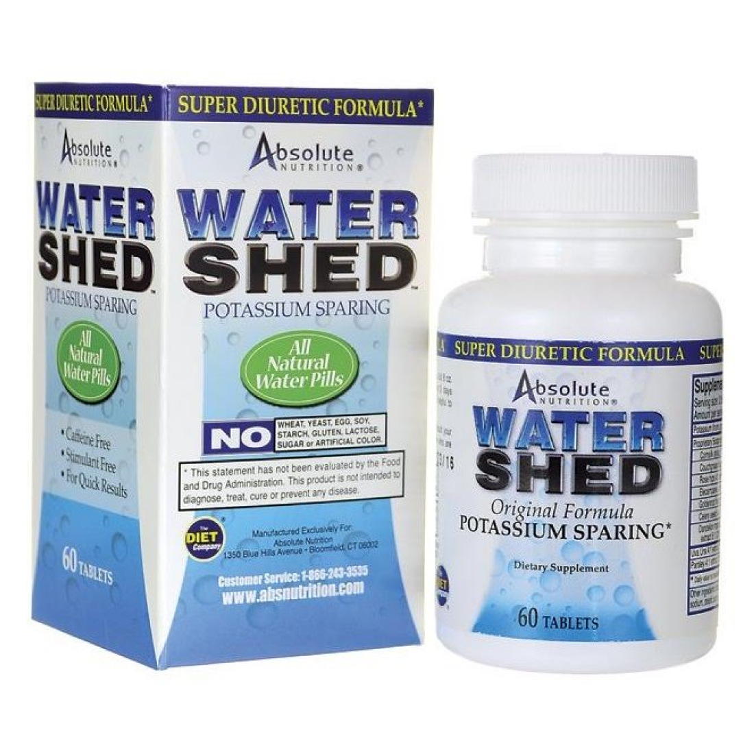 ABSOLUTE NUTRITION WATERSHED - 60 TABLETS