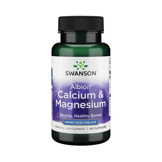 SWANSON ALBION CALCIUM & MAGNESIUM - 60 CAPS