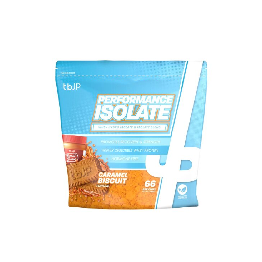 TRAINED BY JP PERFORMANCE ISOLATE VANILLA - 2000 GRAMS