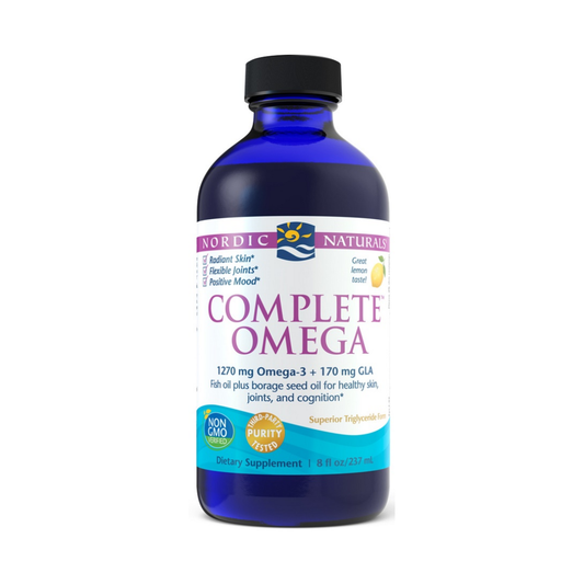 NORDIC NATURALS COMPLETE OMEGA 1270MG LEMON - 237 ML
