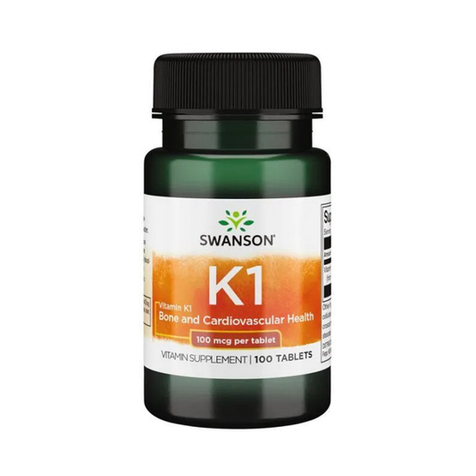 SWANSON VITAMIN K1 100MCG - 100 TABLETS