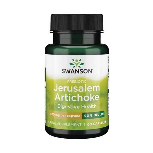 SWANSON PREBIOTIC JERUSALEM ARTICHOKE 400MG - 60 CAPS