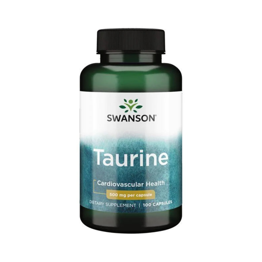 SWANSON TAURINE 500MG - 100 CAPS