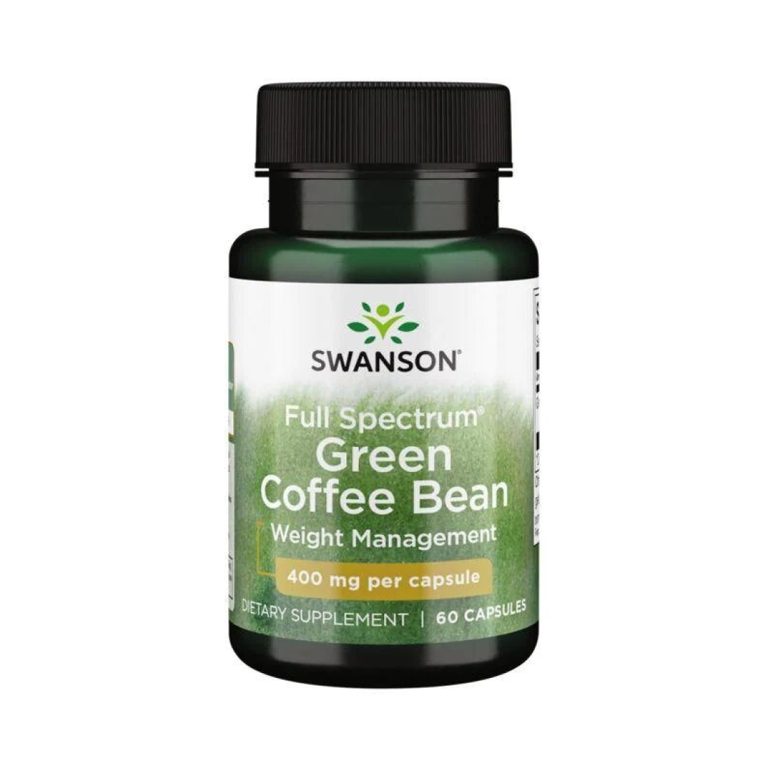 SWANSON FULL SPECTRUM GREEN COFFEE BEAN 400MG - 60 CAPS