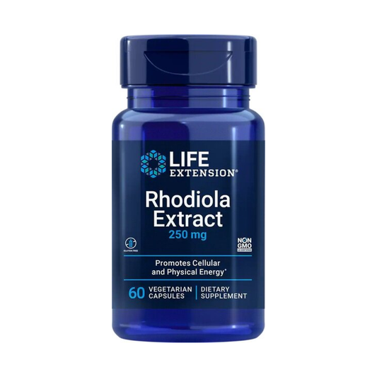 LIFE EXTENSION RHODIOLA EXTRACT 250MG - 60 VCAPS