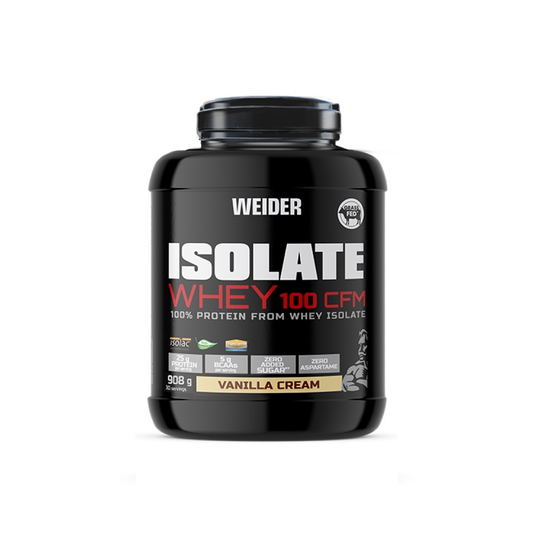 WEIDER ISOLATE WHEY 100 CFM VANILLA CREAM - 908 GRAMS