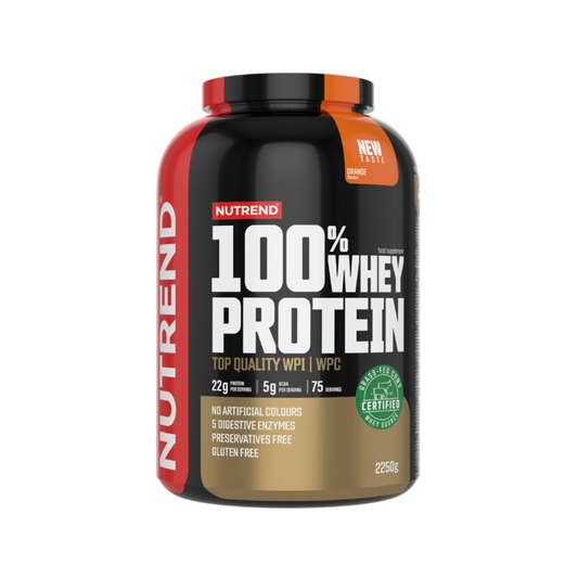 NUTREND 100% WHEY PROTEIN ORANGE - 2250 GRAMS