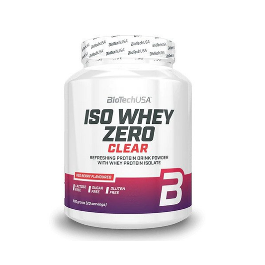 BIOTECHUSA ISO WHEY ZERO CLEAR RED BERRY - 500 GRAMS