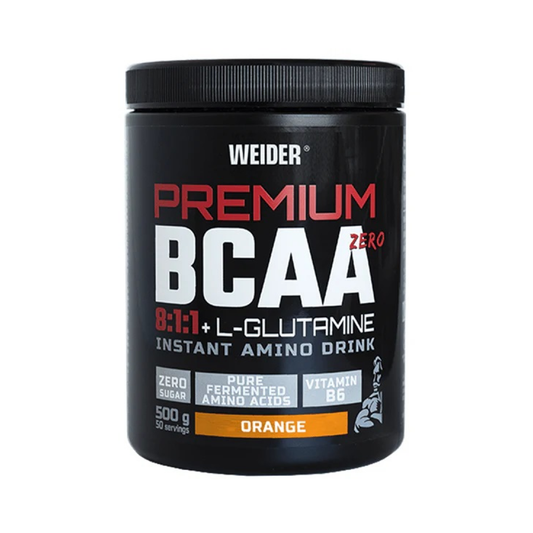 WEIDER PREMIUM BCAA ZERO ORANGE - 500 GRAMS