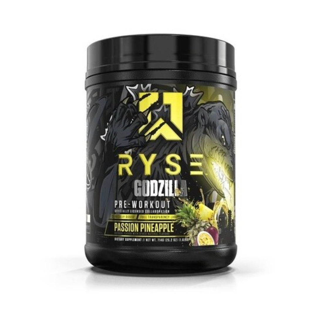 RYSE GODZILLA PRE-WORKOUT PASSION PINEAPPLE (EAN 810137320861) - 846 GRAMS