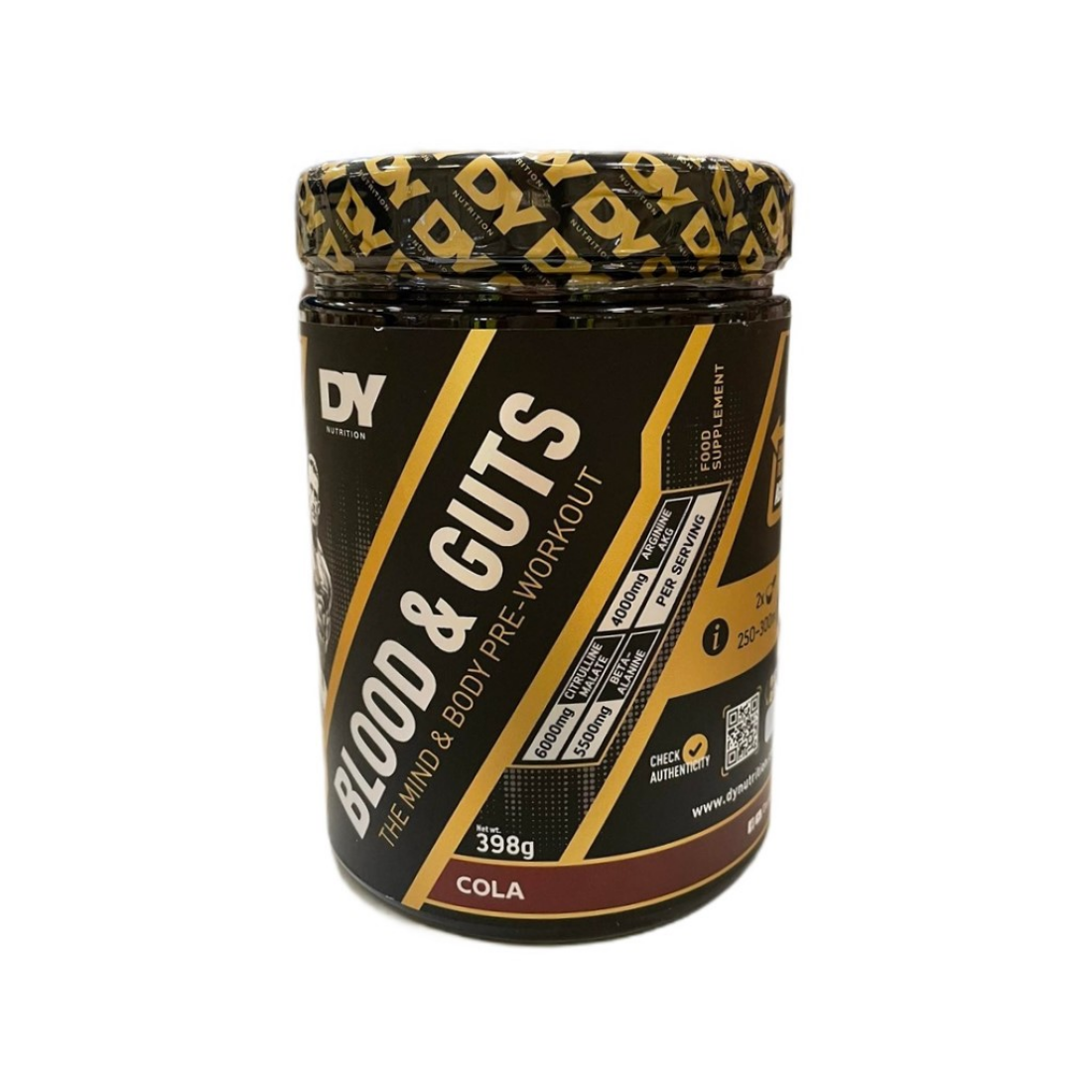 DORIAN YATES BLOOD AND GUTS COLA - 398 GRAMS