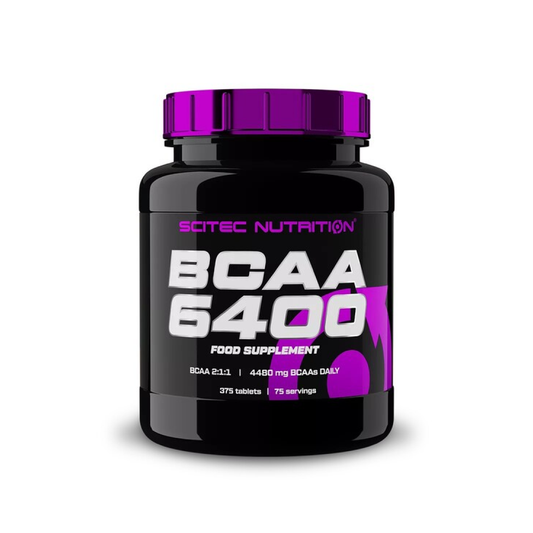 SCITEC BCAA 6400 - 375 TABLETS