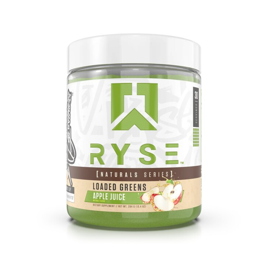RYSE LOADED GREENS - NATURAL SERIES APPLE JUICE - 294 GRAMS