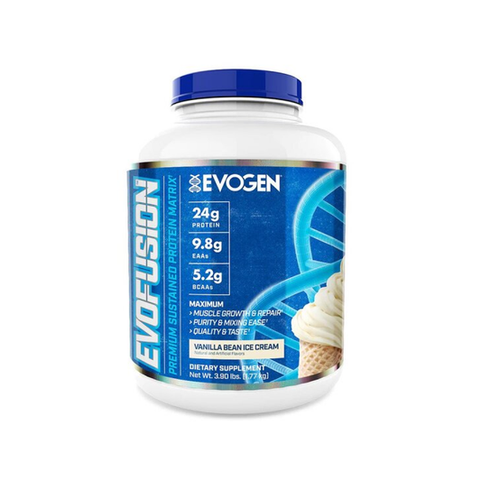 EVOGEN EVOFUSION VANILLA BEAN ICE CREAM - 1820 GRAMS