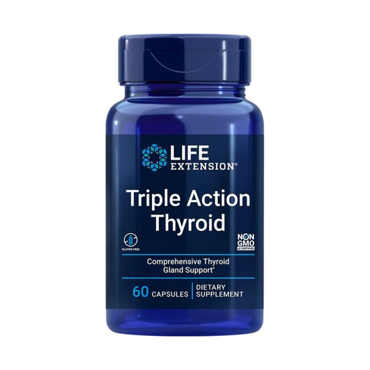 LIFE EXTENSION TRIPLE ACTION THYROID - 60 CAPS