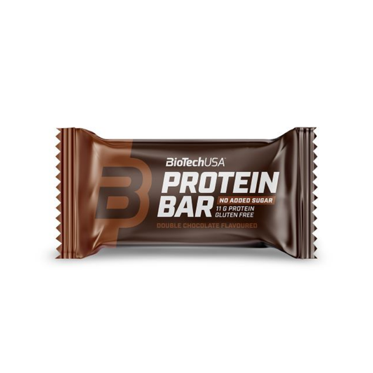 BIOTECHUSA PROTEIN BAR DOUBLE CHOCOLATE - 20 X 35G