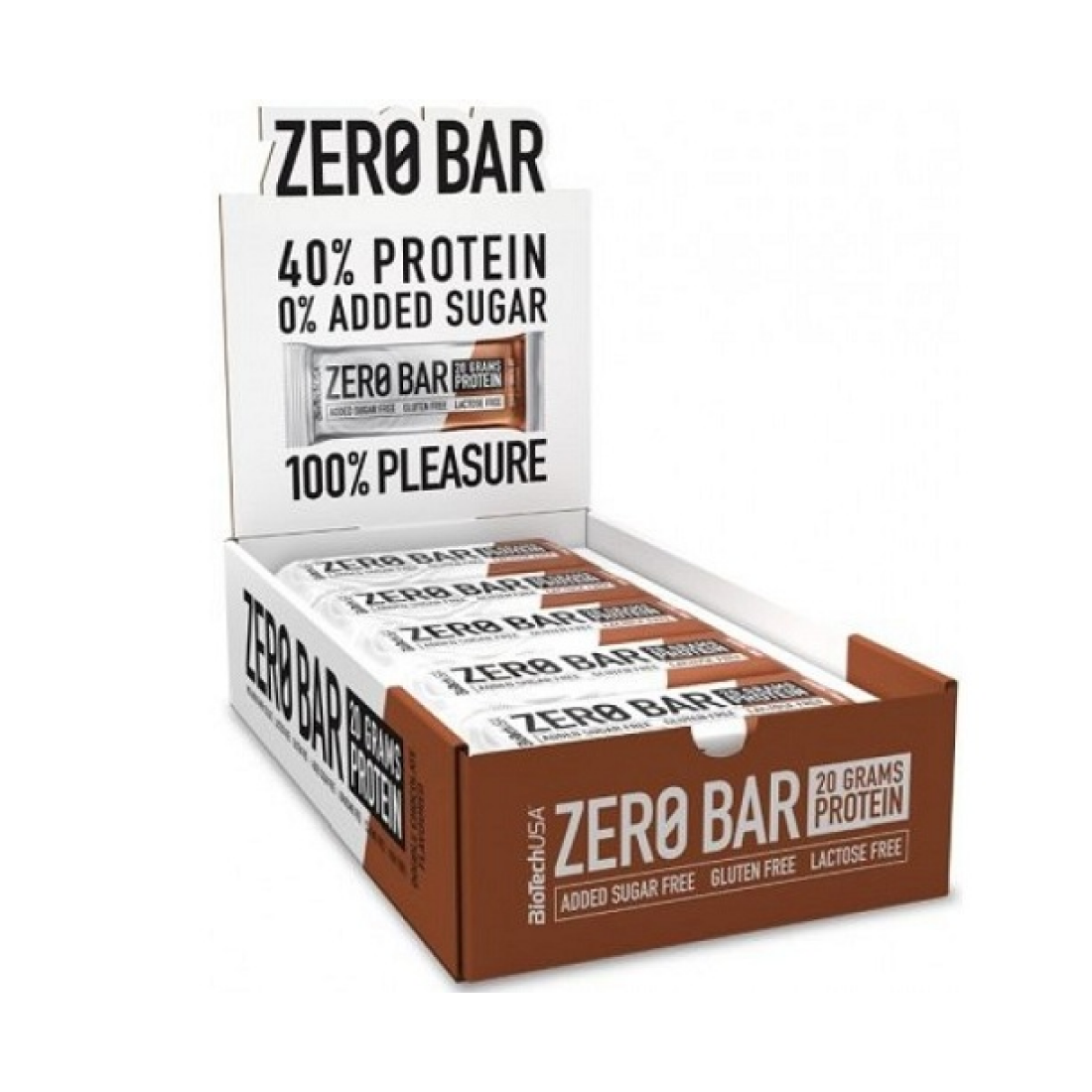 BIOTECHUSA ZERO BAR APPLE PIE - 20 X 50G