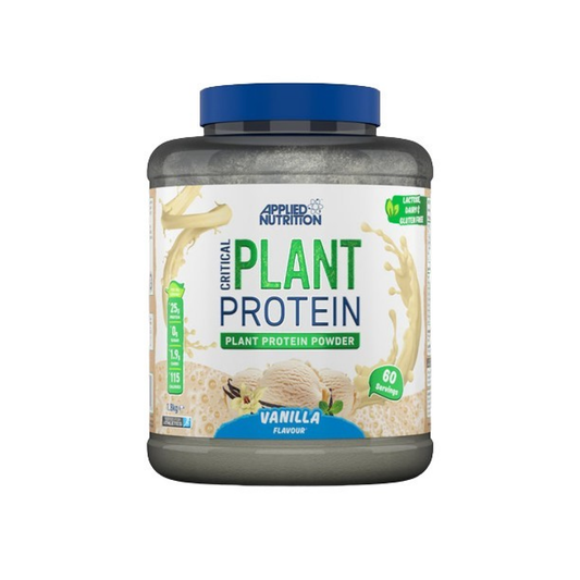 APPLIED NUTRITION CRITICAL PLANT PROTEIN VANILLA - 1800 GRAMS