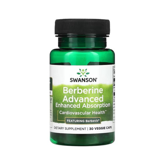 SWANSON BERBERINE ADVANCED ENHANCED ABSORPTION - 30 VCAPS