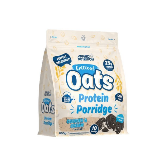 APPLIED NUTRITION CRITICAL OATS PROTEIN PORRIDGE COOKIES & CREAM - 600 GRAMS