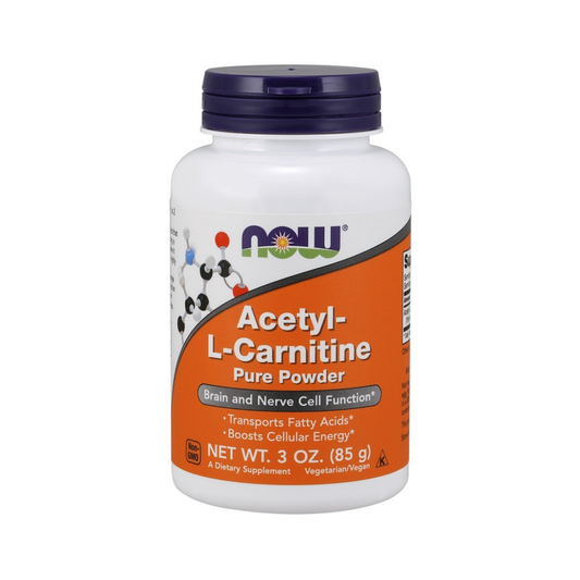NOW FOODS ACETYL-L-CARNITINE PURE POWDER - 85 GRAMS