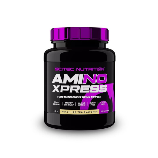 SCITEC AMI-NO XPRESS PEACH ICE TEA - 440 GRAMS
