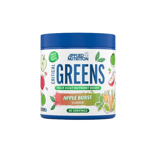 APPLIED NUTRITION CRITICAL GREENS APPLE BURST - 150 GRAMS