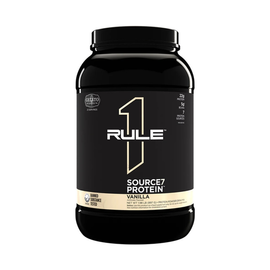 RULE ONE SOURCE7 PROTEIN VANILLA GELATO - 897 GRAMS
