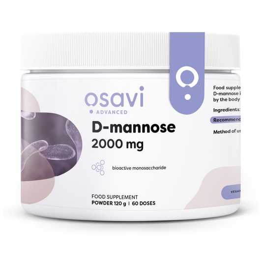 OSAVI D-MANNOSE POWDER 2000MG - 120 GRAMS