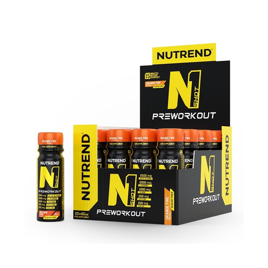 NUTREND N1 SHOT ORANGE FIRE - 20 X 60 ML