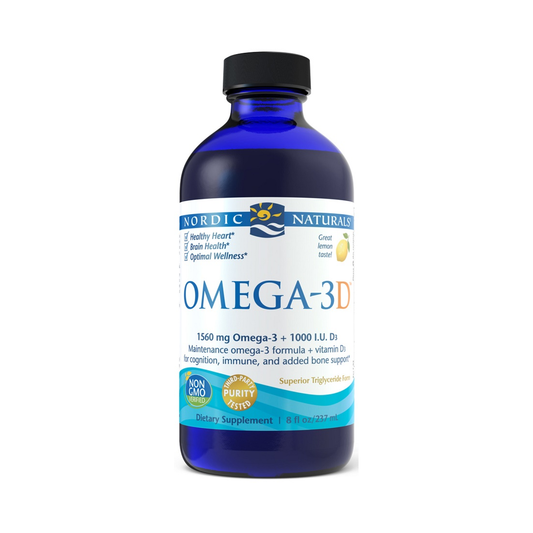 NORDIC NATURALS OMEGA-3D 1560MG LEMON - 237 ML
