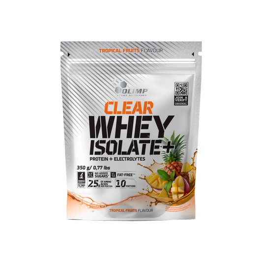 OLIMP NUTRITION CLEAR WHEY ISOLATE+ TROPICAL FRUITS - 350 GRAMS