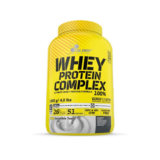 OLIMP NUTRITION WHEY PROTEIN COMPLEX 100% STRAWBERRY - 1800 GRAMS