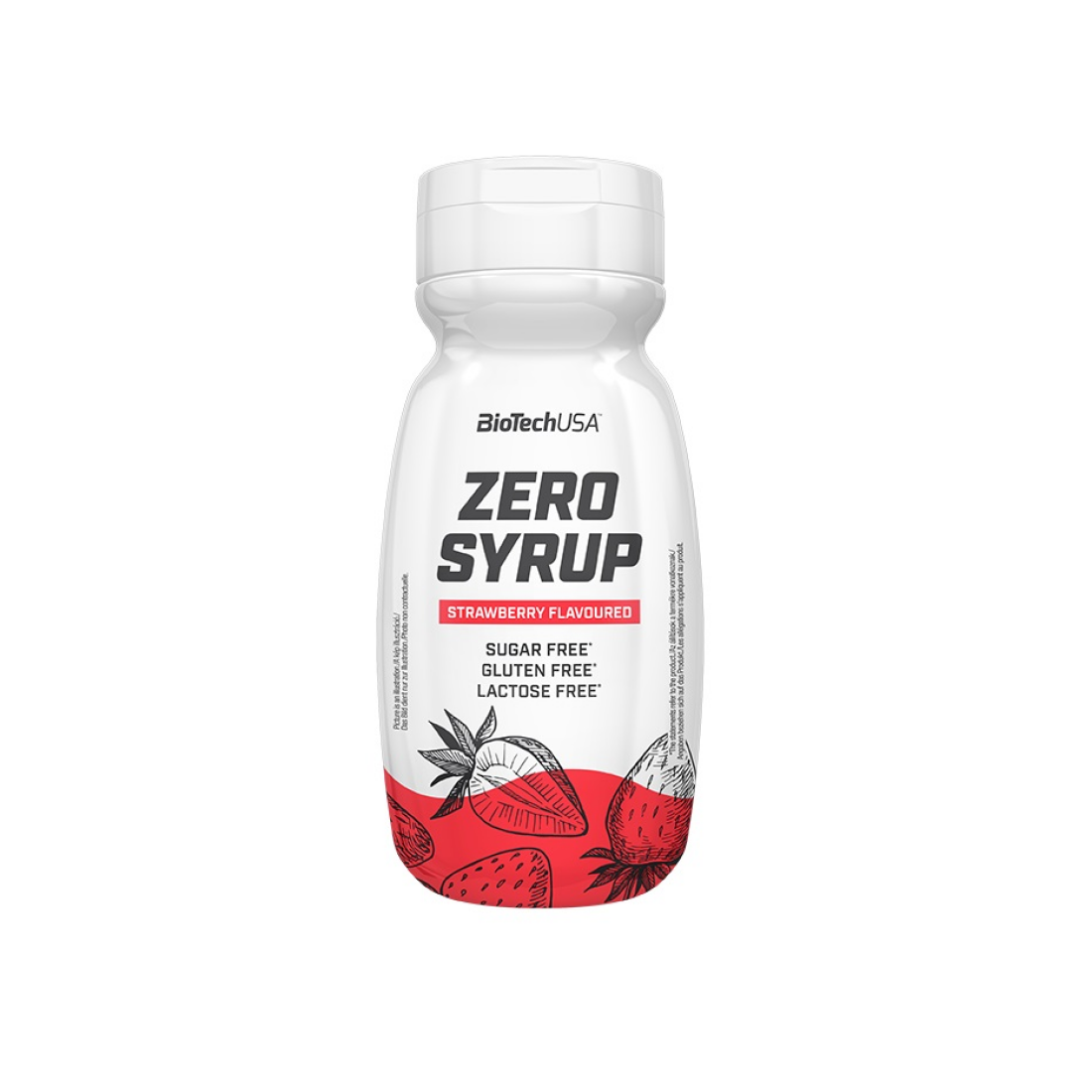 BIOTECHUSA ZERO SYRUP STRAWBERRY - 320 ML