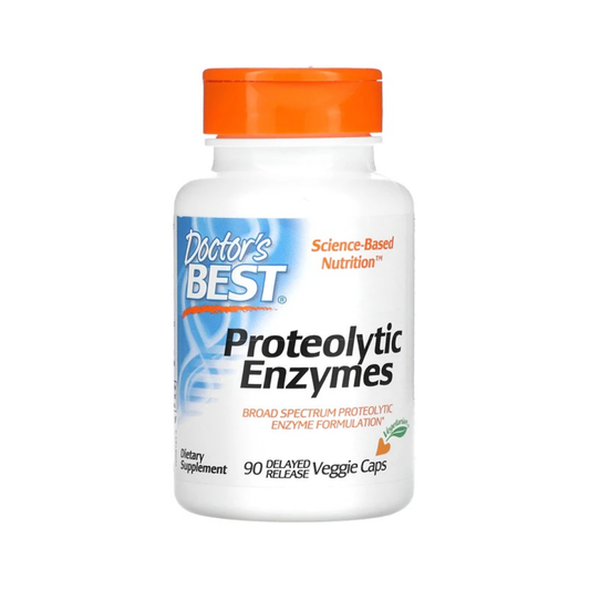 DOCTOR'S BEST PROTEOLYTIC ENZYMES - 90 VCAPS