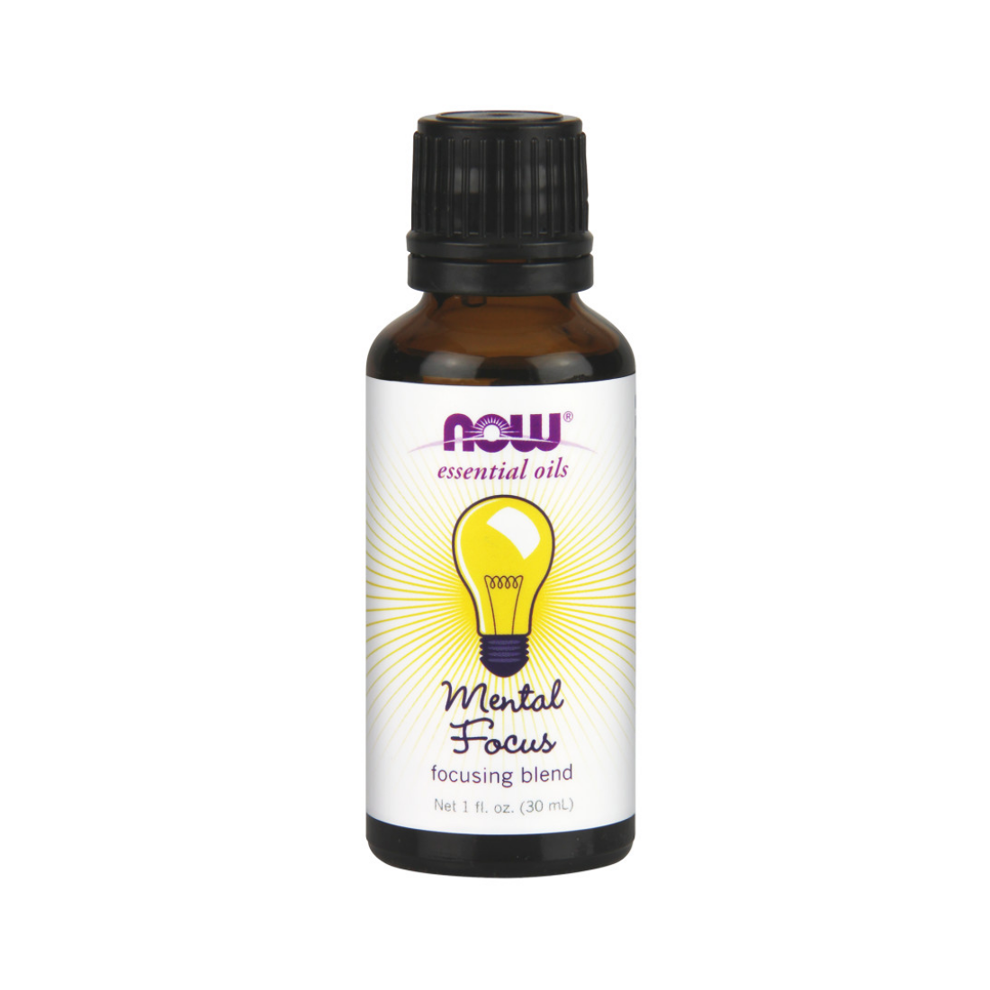 NOW FOODS ESSENTIAL OIL MENTAL FOCUS OIL - 30 ML