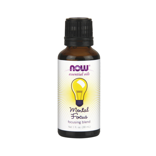 NOW FOODS ESSENTIAL OIL MENTAL FOCUS OIL - 30 ML