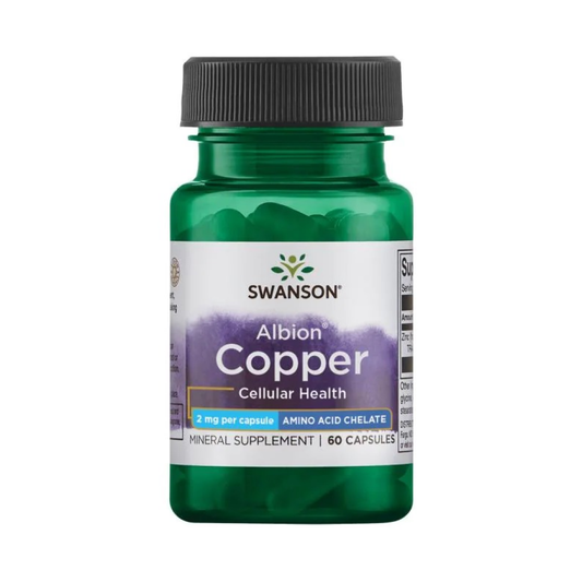 SWANSON ALBION COPPER 2MG - 60 CAPS