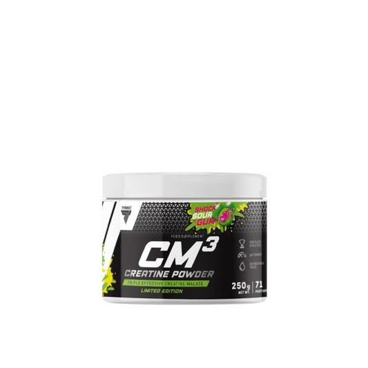 TREC NUTRITION CM3 POWDER - LIMITED EDITION SHOCK SOUR GUM - 250 GRAMS