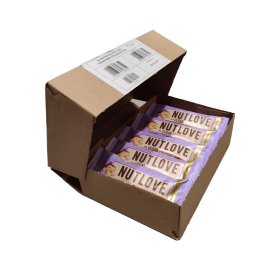 ALLNUTRITION NUTLOVE VEGAN BAR PEANUTS - 15 X 35G