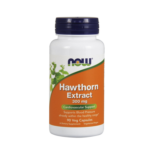 NOW FOODS HAWTHORN EXTRACT 300MG - 90 VCAPS