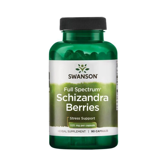 SWANSON FULL SPECTRUM SCHIZANDRA BERRIES 525MG - 90 CAPS
